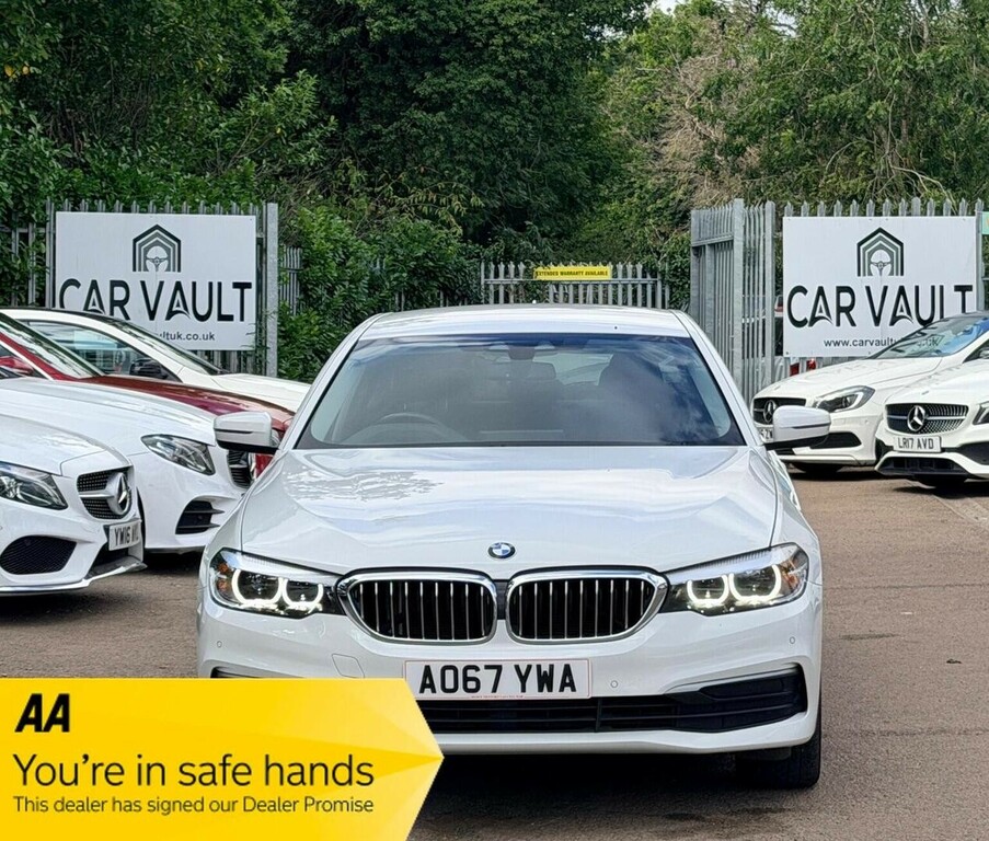 BMW 5 Series 3.0 530D Se Euro 6 Ss White #3
