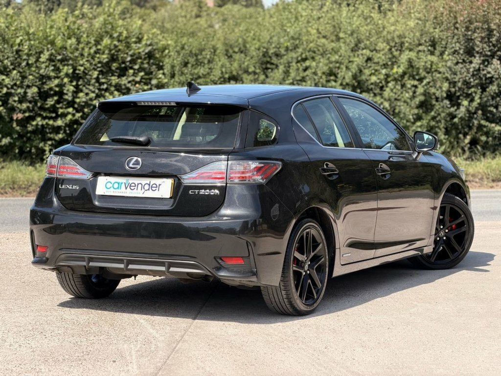 Lexus CT 1.8 200H Sport Hatchback Hybrid Cvt Eur White #3