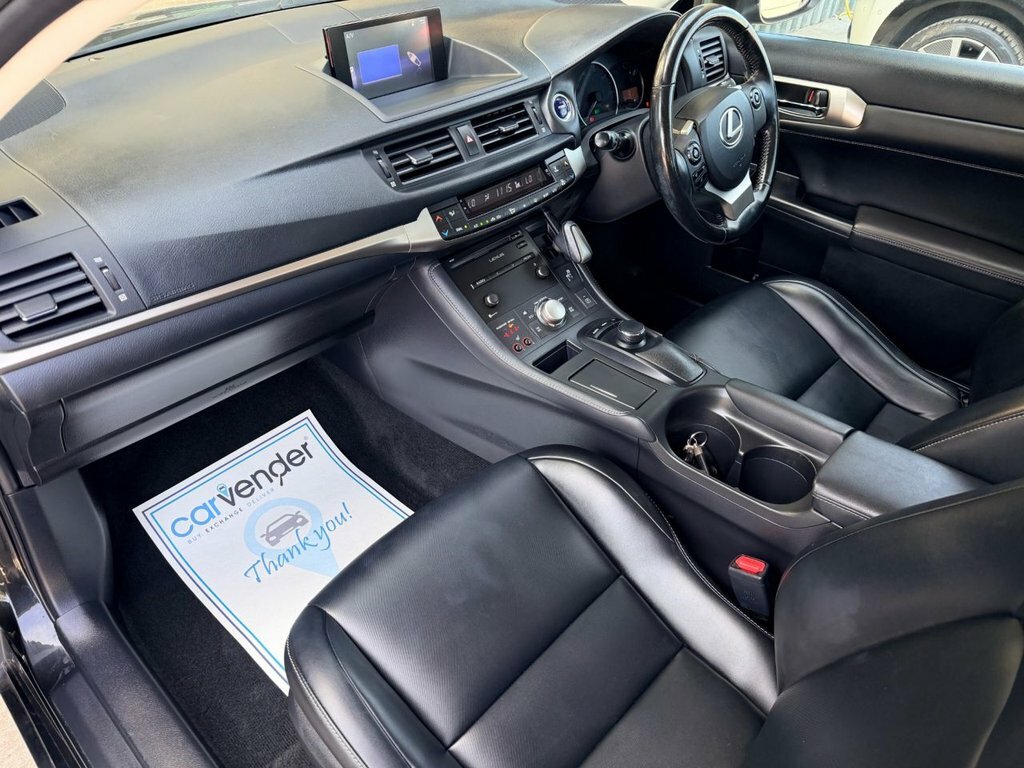 Lexus CT 1.8 200H Sport Hatchback Hybrid Cvt Eur White #19