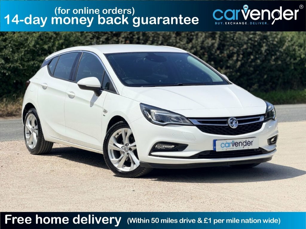 Vauxhall Astra 1L Sri Nav EP19WMX White