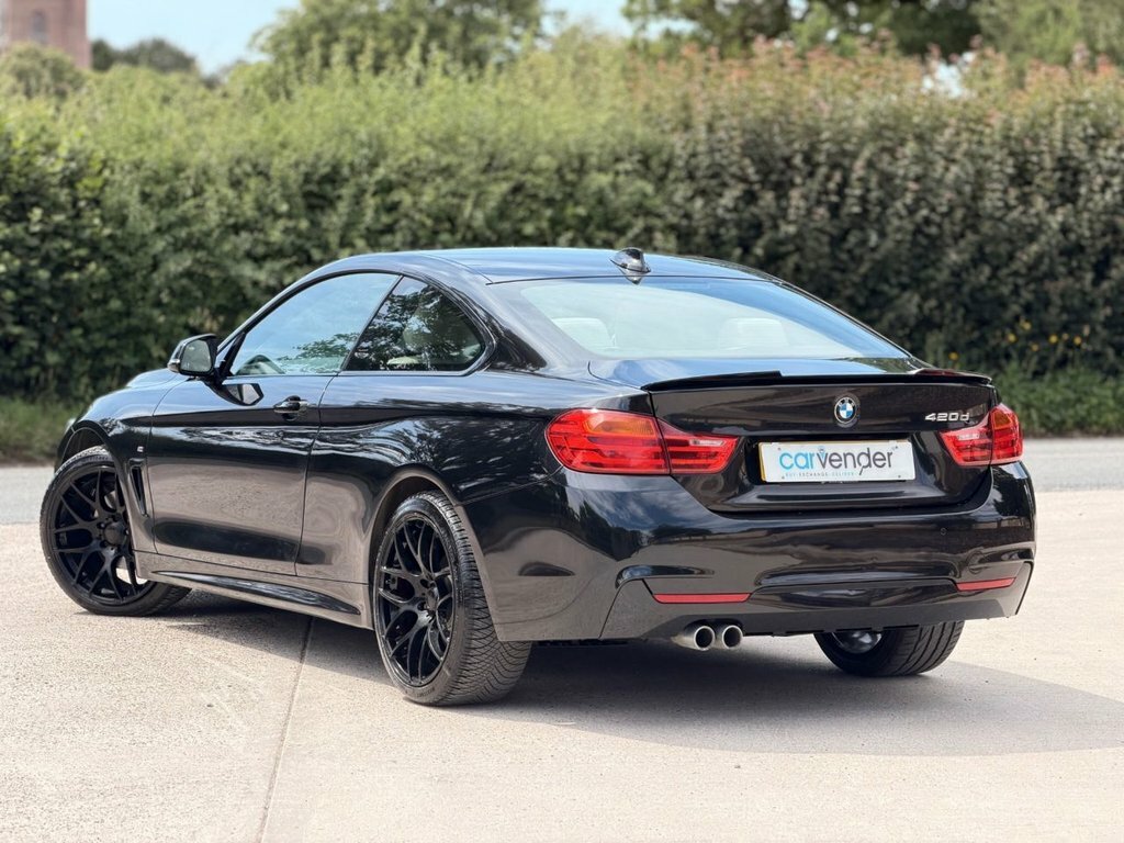 BMW 4 Series Gran Coupe 2L M Sport Black #4