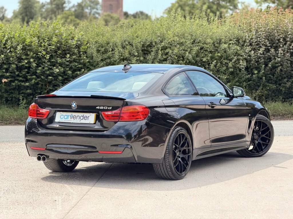 BMW 4 Series Gran Coupe 2L M Sport Black #3