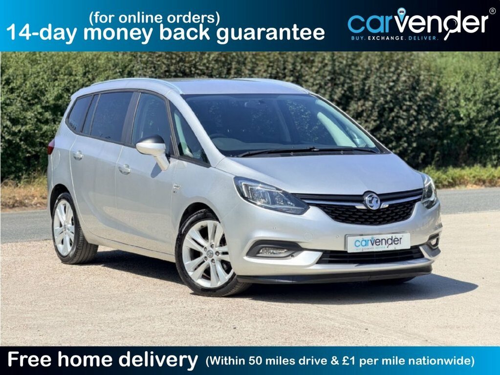 Vauxhall Zafira Tourer 1.4L Sri Nav Silver