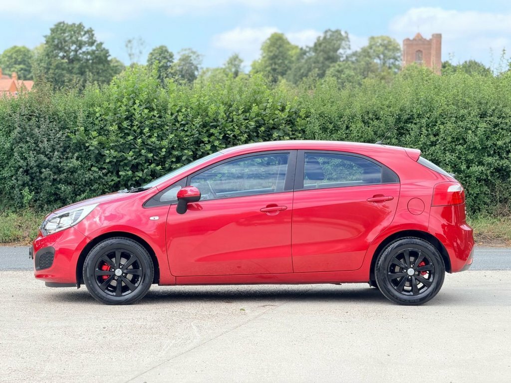 Kia RIO Hatchback Red #6