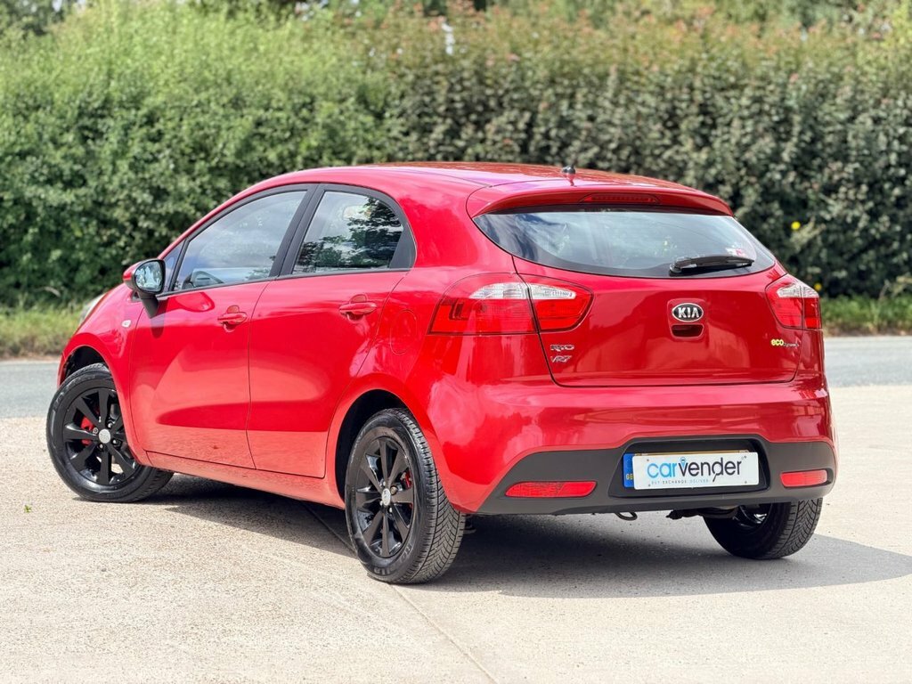 Kia RIO Hatchback Red #4