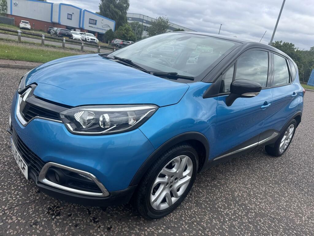 Renault Captur 1.5 Dynamique Medianav Dci 90 Stop Start 2015 LL15PCF Blue #2