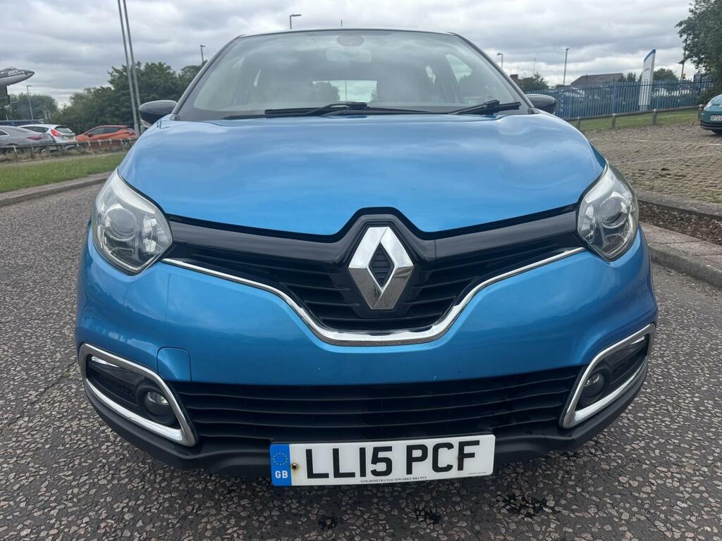Renault Captur 1.5 Dynamique Medianav Dci 90 Stop Start 2015 Blue