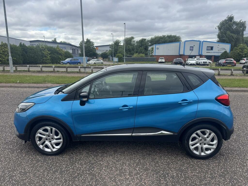 Renault Captur 1.5 Dynamique Medianav Dci 90 Stop Start 2015 LL15PCF Blue #3