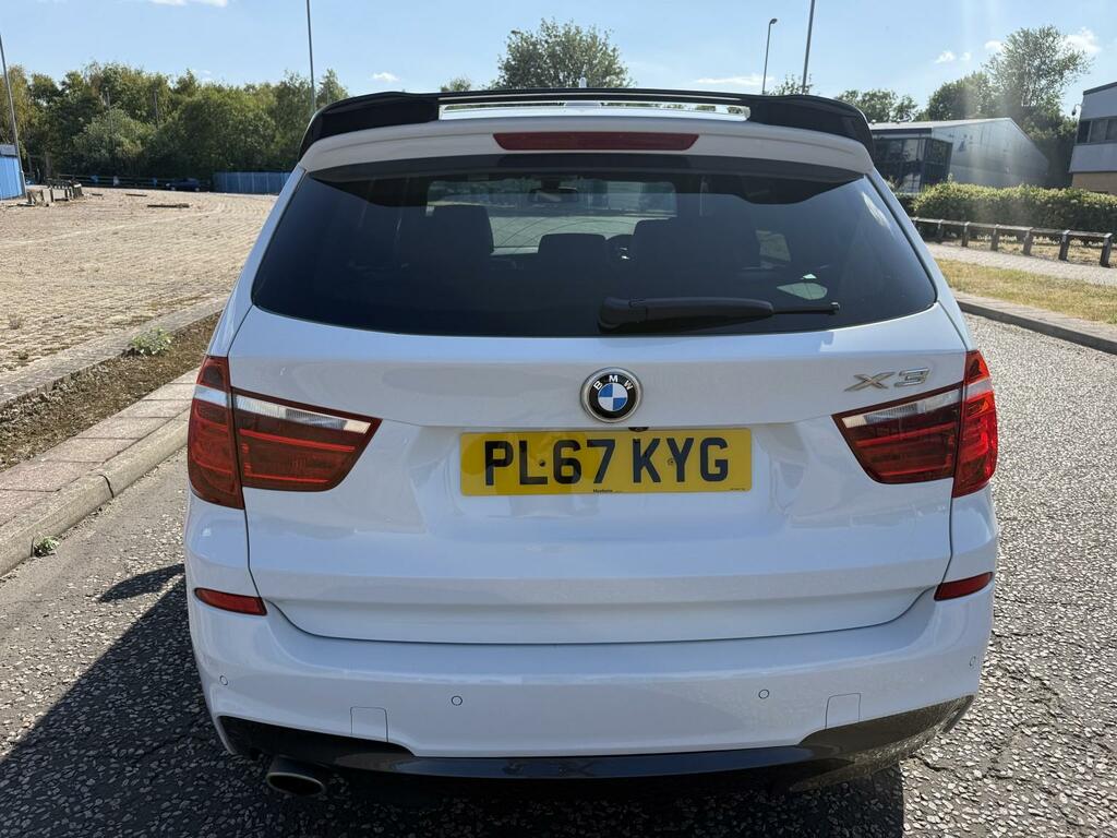 BMW X3 2.0 X3 Xdrive20d M Sport 2017 PL67KYG White #4