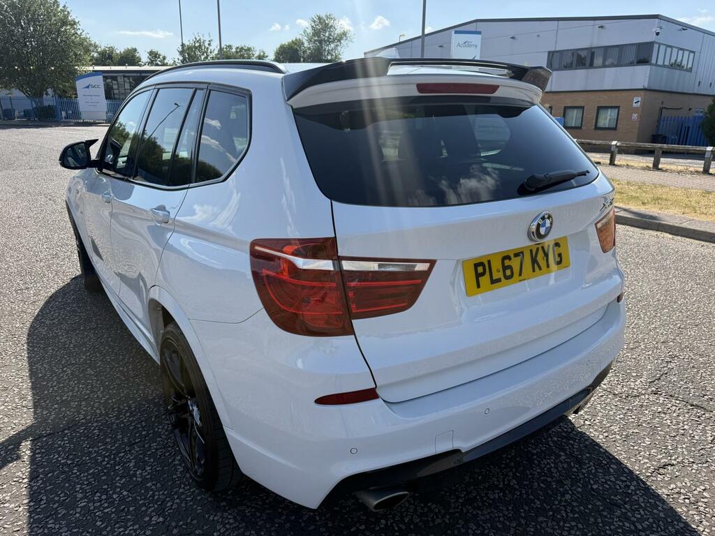 BMW X3 2.0 X3 Xdrive20d M Sport 2017 PL67KYG White #3