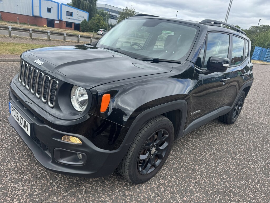 Jeep Renegade 1.6 Renegade My16 1.6 Multijet Ii 120Hp Longitude Black #2
