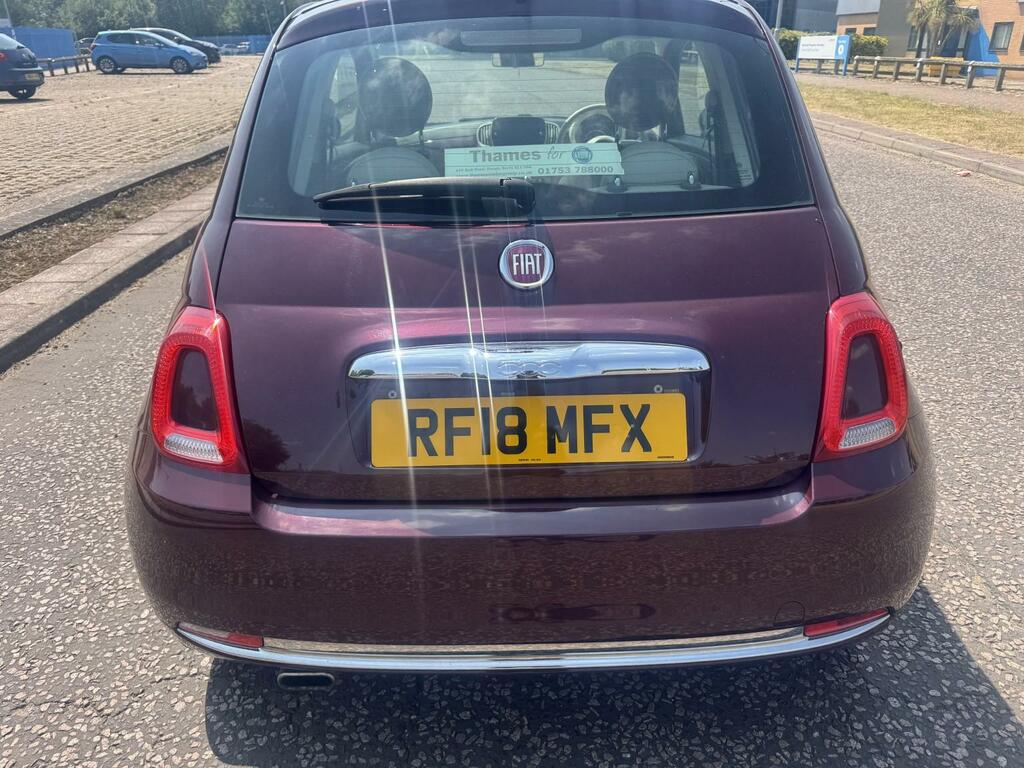 Fiat 500 1.2 1.2 69Hp Lounge Red #5
