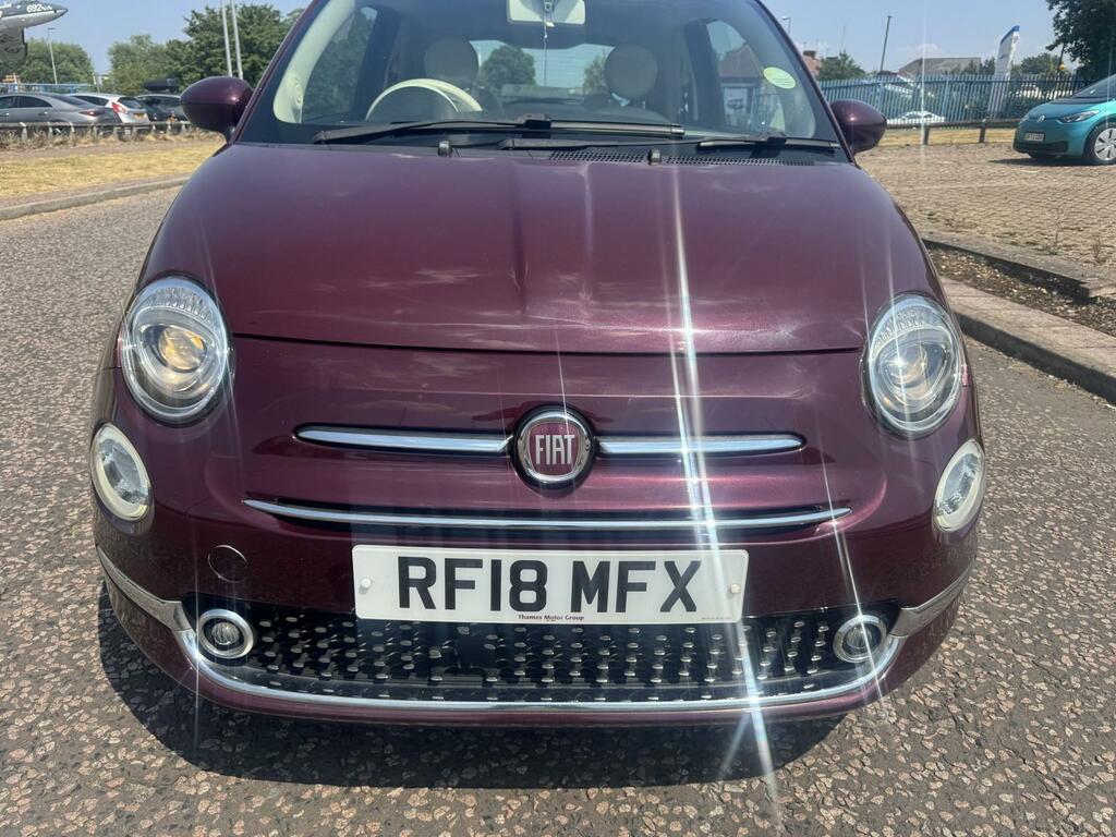 Fiat 500 1.2 1.2 69Hp Lounge Red