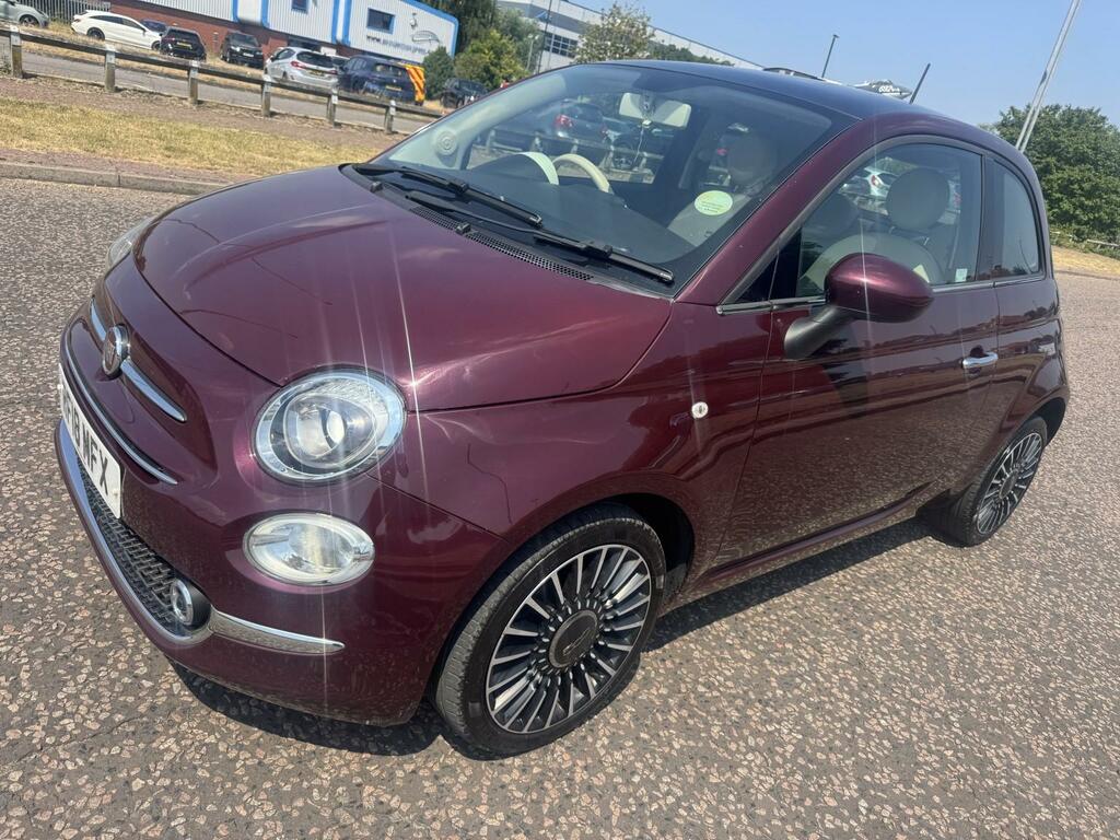 Fiat 500 1.2 1.2 69Hp Lounge Red #2