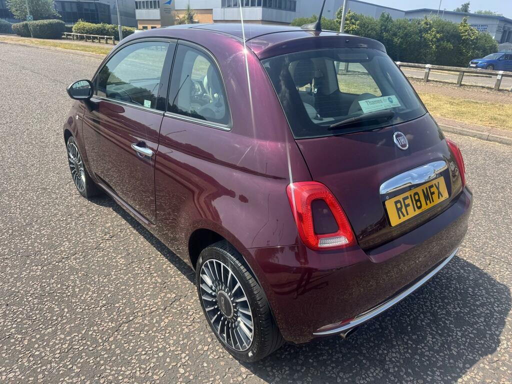 Fiat 500 1.2 1.2 69Hp Lounge Red #4