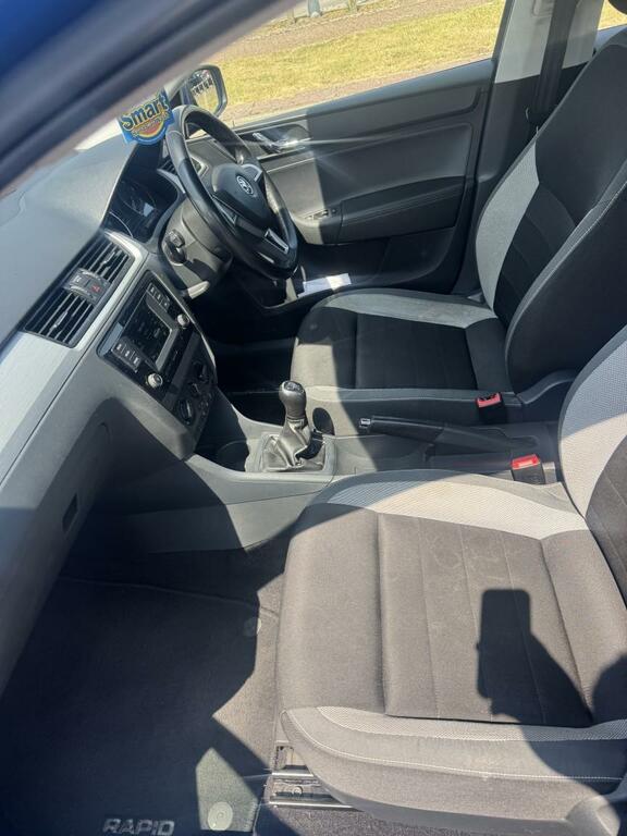 Skoda Rapid Hatchback Blue #14