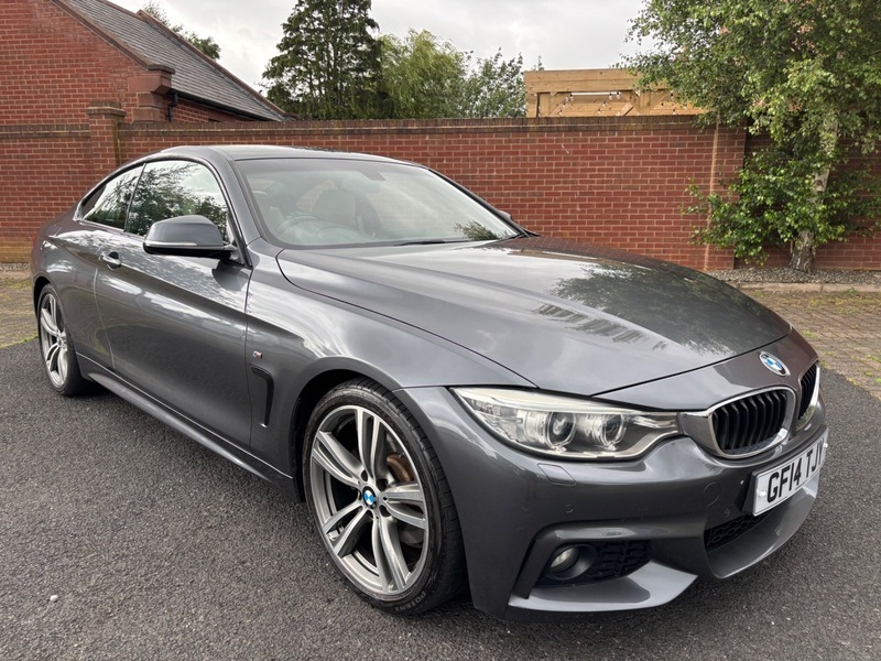 BMW 4 Series Gran Coupe 430D M Sport Coupe GF14TJY Grey #3