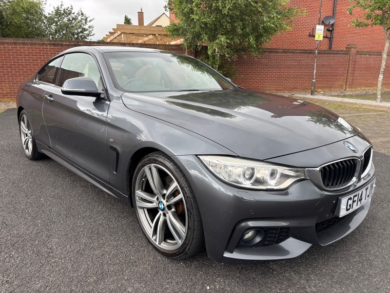 BMW 4 Series Gran Coupe 430D M Sport Coupe GF14TJY Grey #4