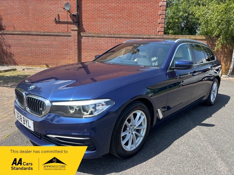 BMW 5 Series 520D Se Touring Blue