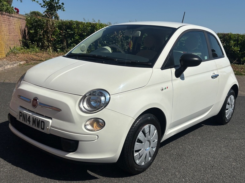 Fiat 500 Pop White #2