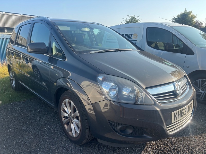 Vauxhall Zafira Design 7 Seater Grey #2