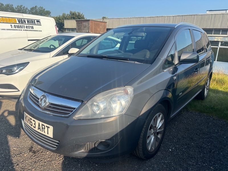 Vauxhall Zafira Design 7 Seater Grey