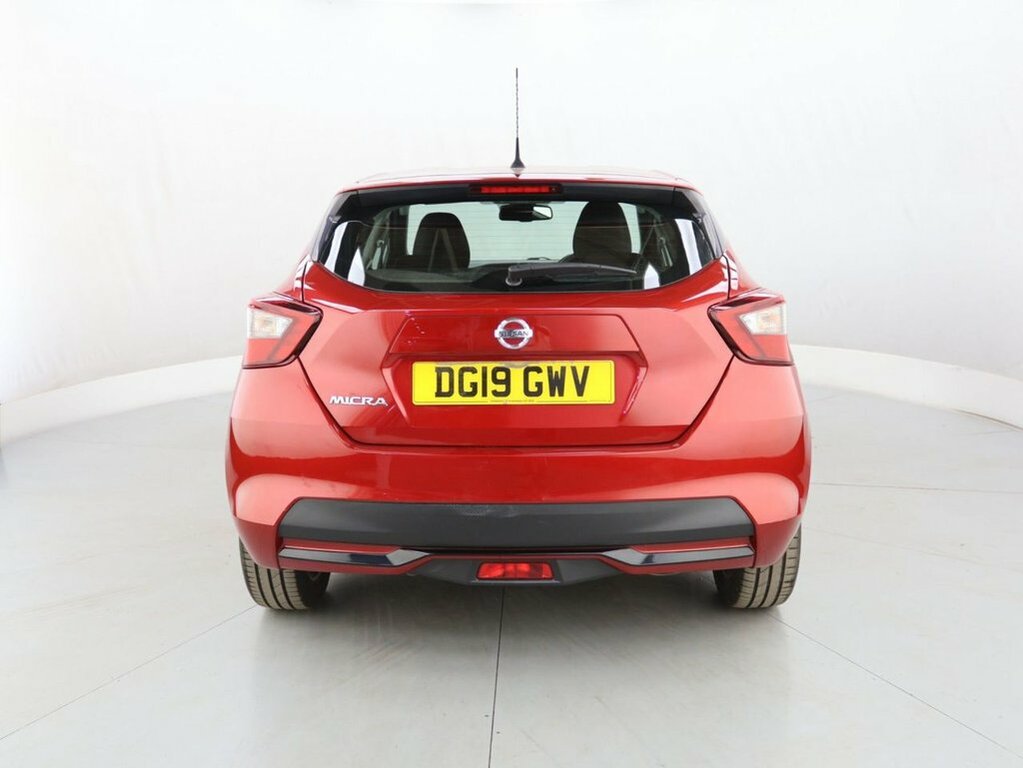 Nissan Micra Hatchback DG19GWV Red #3