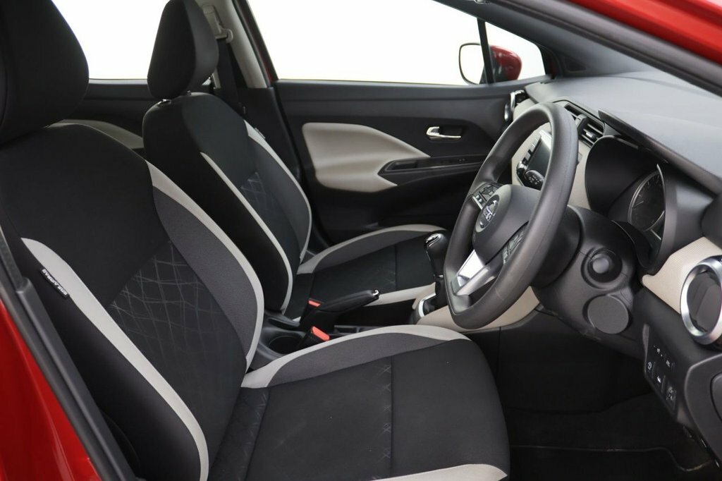 Nissan Micra Hatchback DG19GWV Red #5