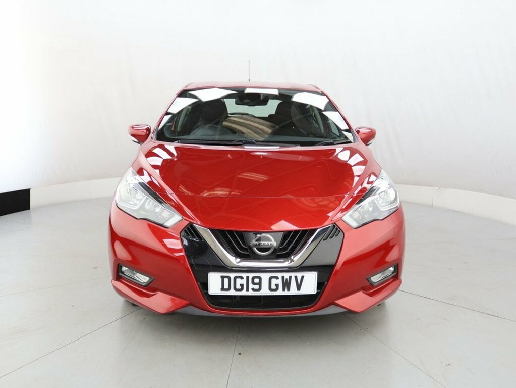 Nissan Micra Hatchback DG19GWV Red #2
