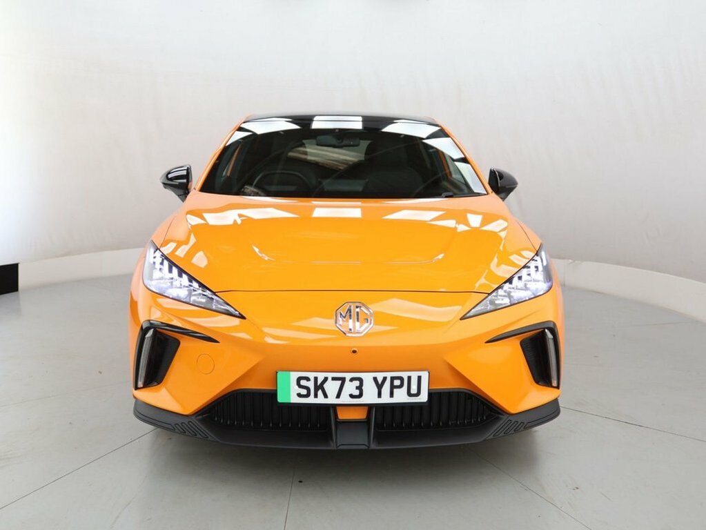 MG MG4 Hatchback SK73YPU Orange #3