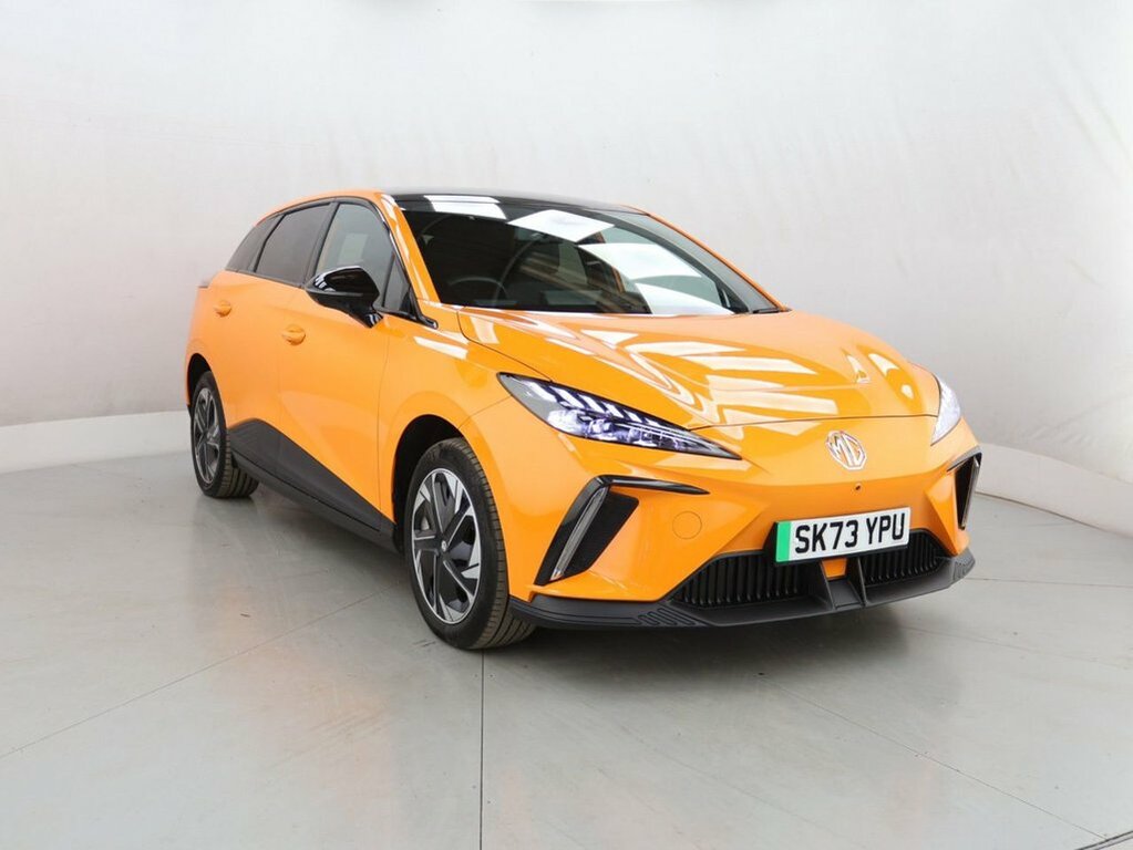 MG MG4 Hatchback SK73YPU Orange #2