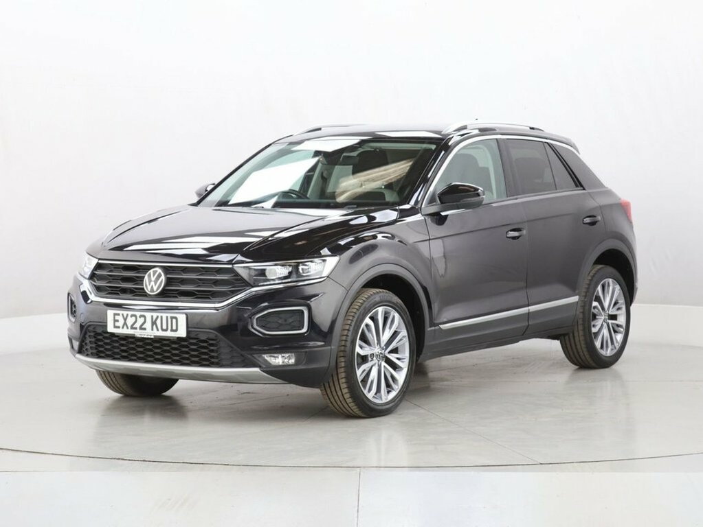 Volkswagen T-Roc 1L Sel EX22KUD Black #3