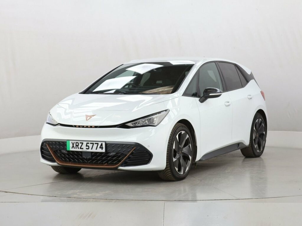 Cupra Born Hatchback XRZ5774 White #3