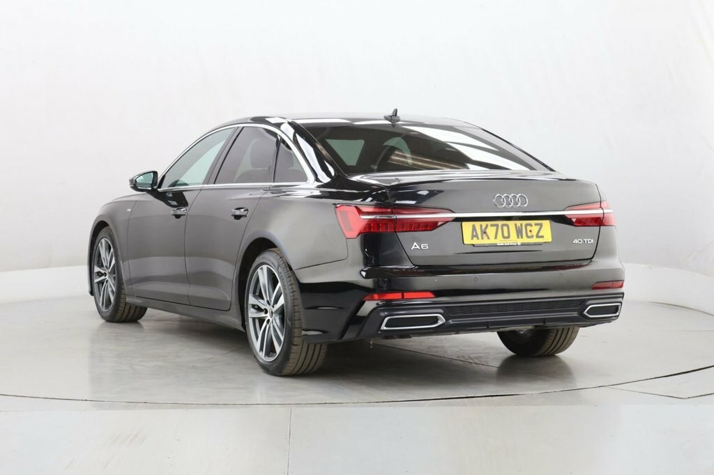Audi A6 Saloon 2L S Line AK70WCZ Black #6