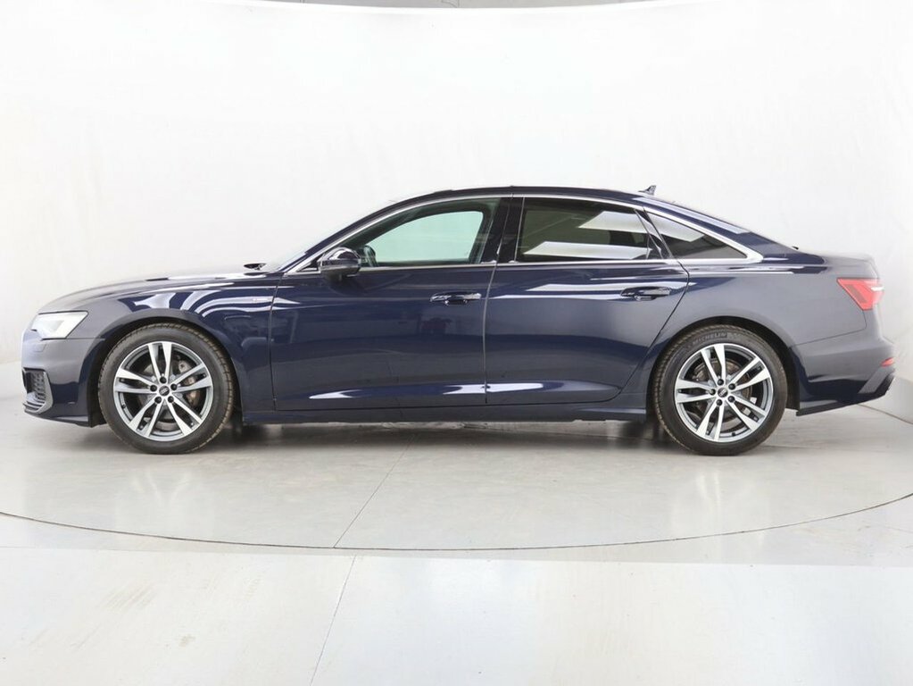 Audi A6 Saloon 2L S Line BV22RPZ Blue #5