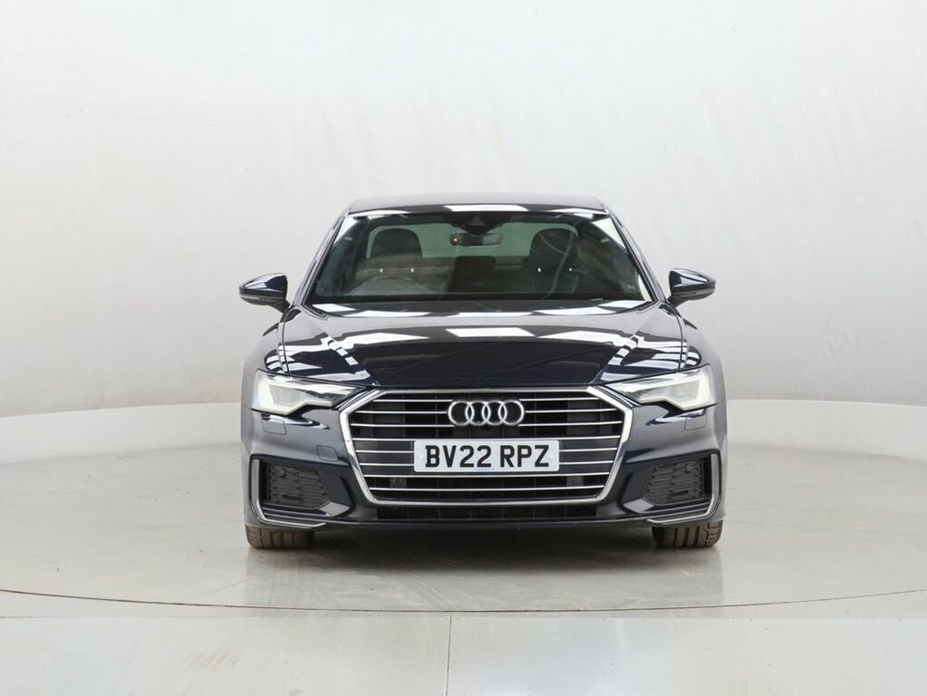 Audi A6 Saloon 2L S Line BV22RPZ Blue #3