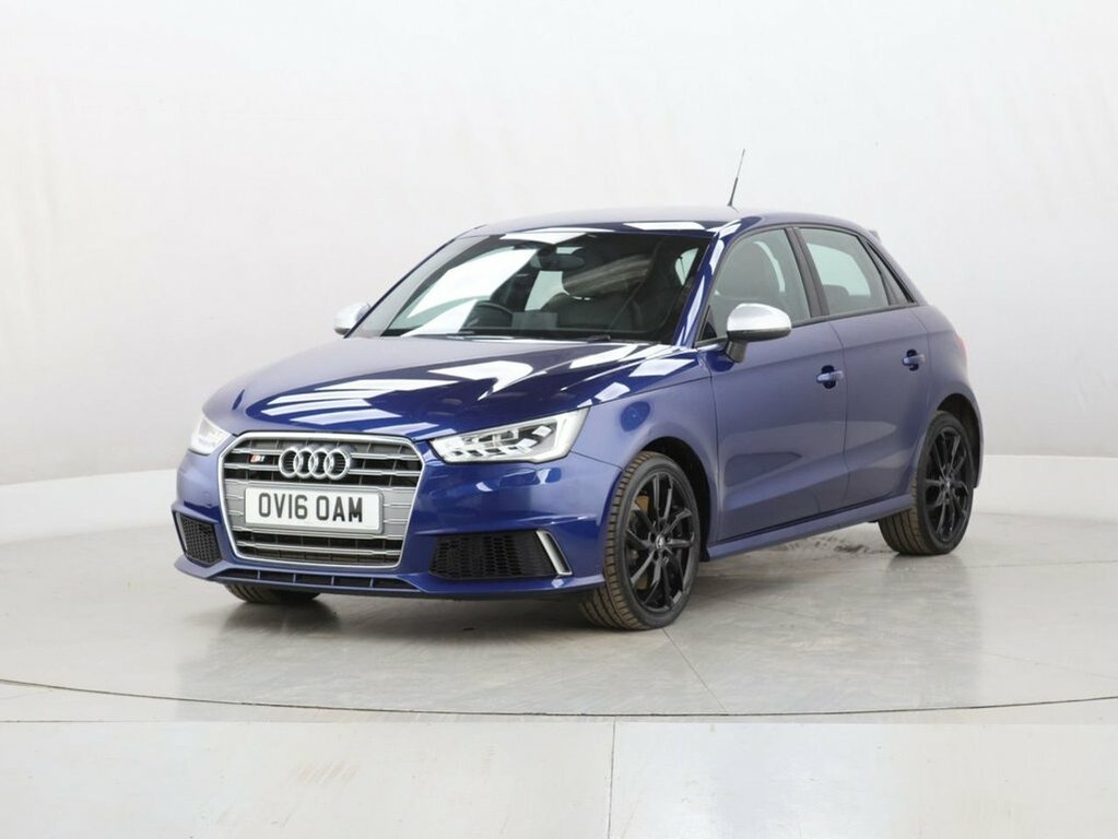 Audi S1 Hatchback Blue #4