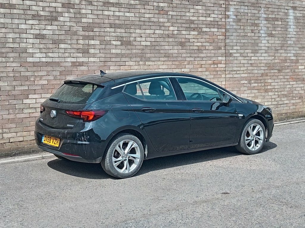Vauxhall Astra 1L Sri Nav DV68VZH Black #3