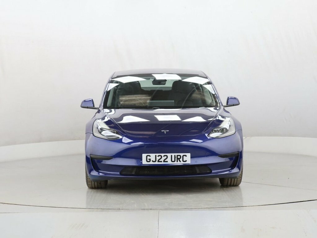 Tesla Model 3 Saloon GJ22URC Blue #3