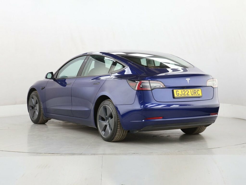 Tesla Model 3 Saloon GJ22URC Blue #6