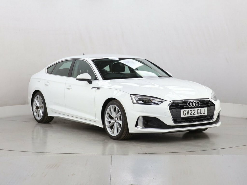 Audi A5 2L Sport GV22GUJ White #2