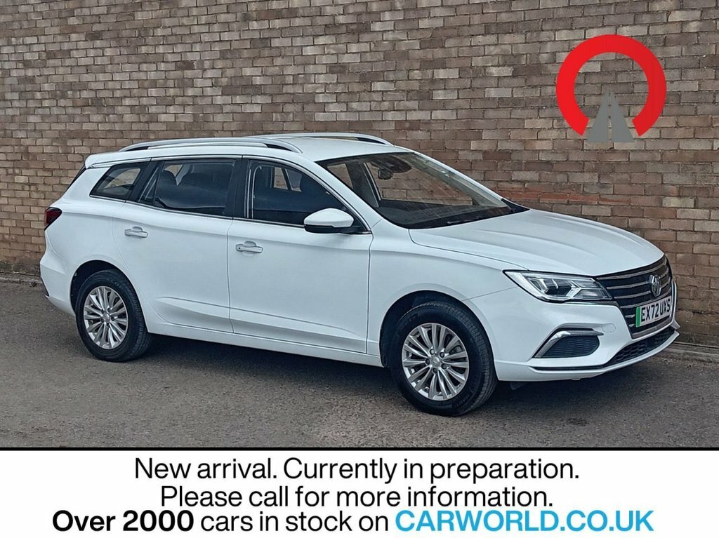 MG MG5 Estate White