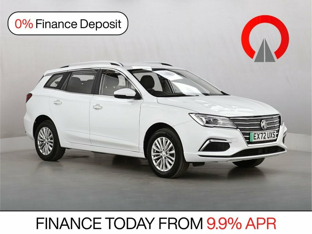 MG MG5 Estate White
