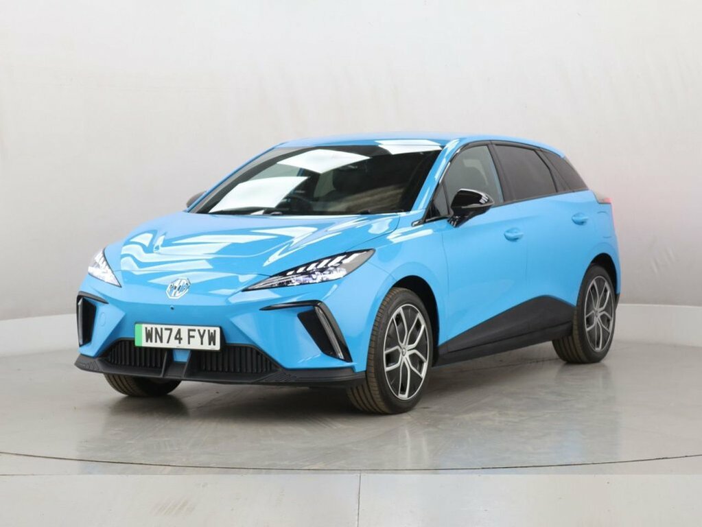 MG MG4 Hatchback WN74FYW Blue #4