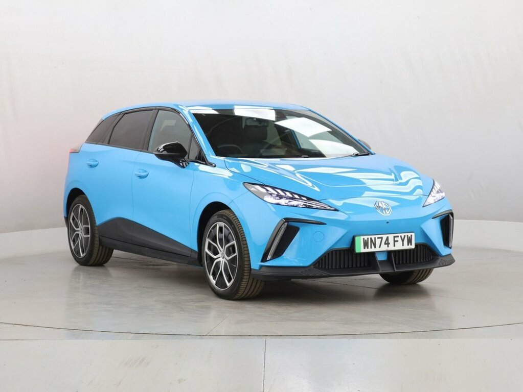 MG MG4 Hatchback WN74FYW Blue #2