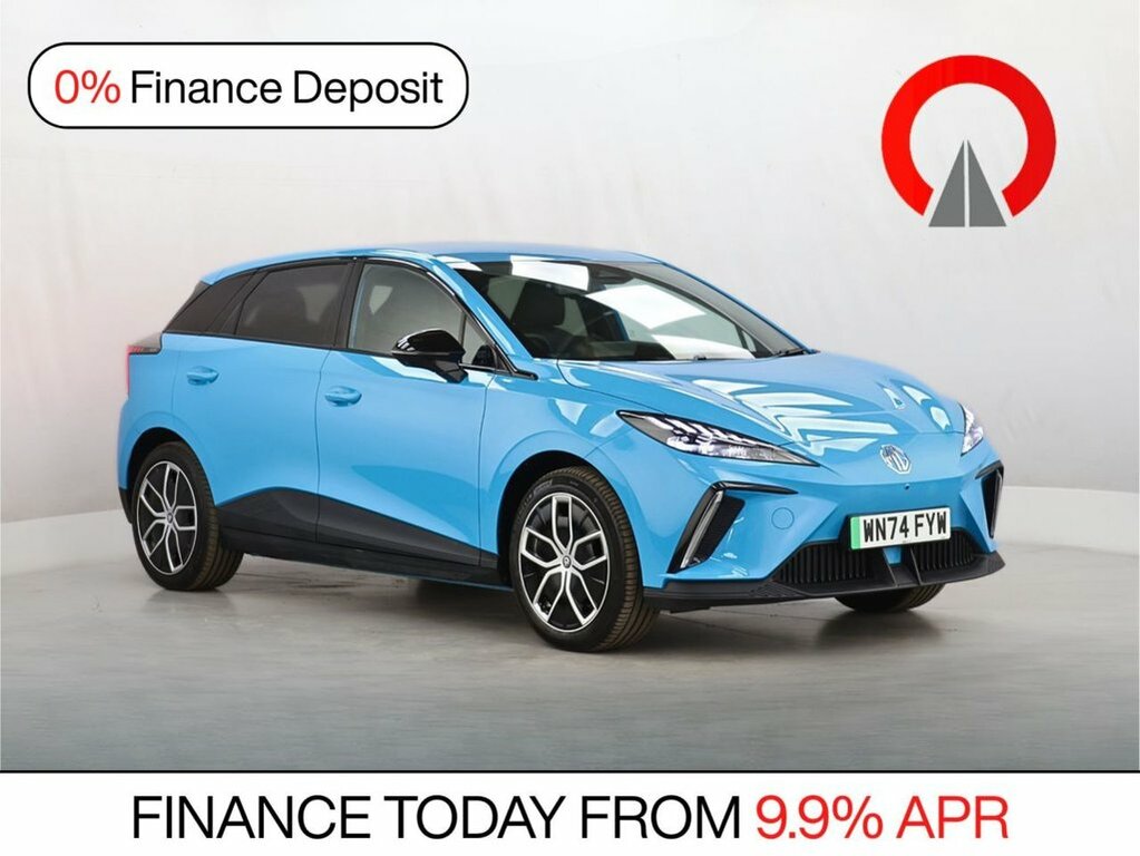 MG MG4 Hatchback Blue