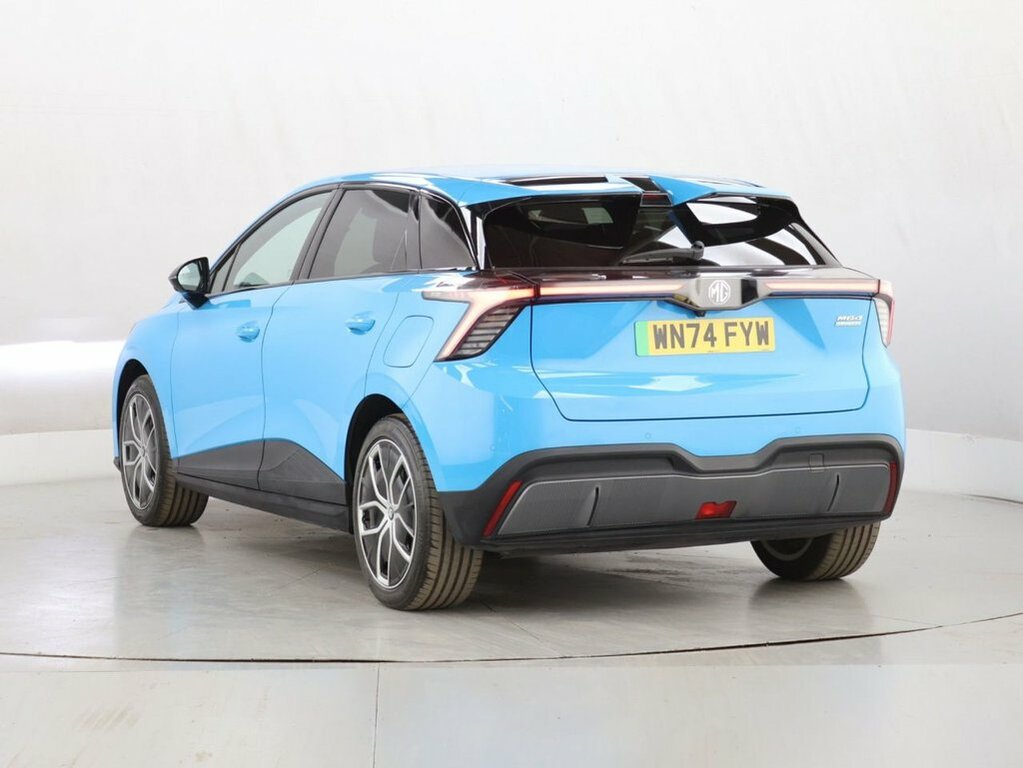 MG MG4 Hatchback WN74FYW Blue #6