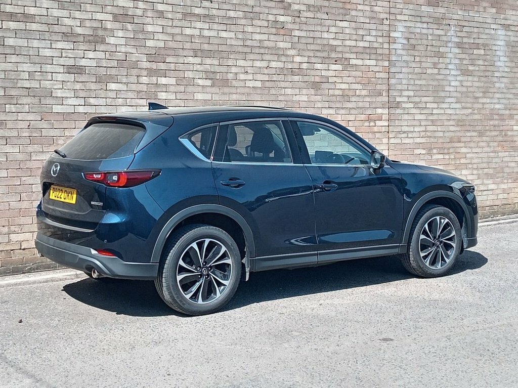Mazda CX-5 2L Sport Edition PO22OKN Blue #4