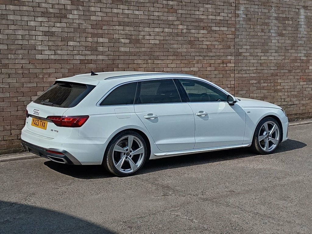 Audi A4 Avant 2L S Line YA23TVX White #4