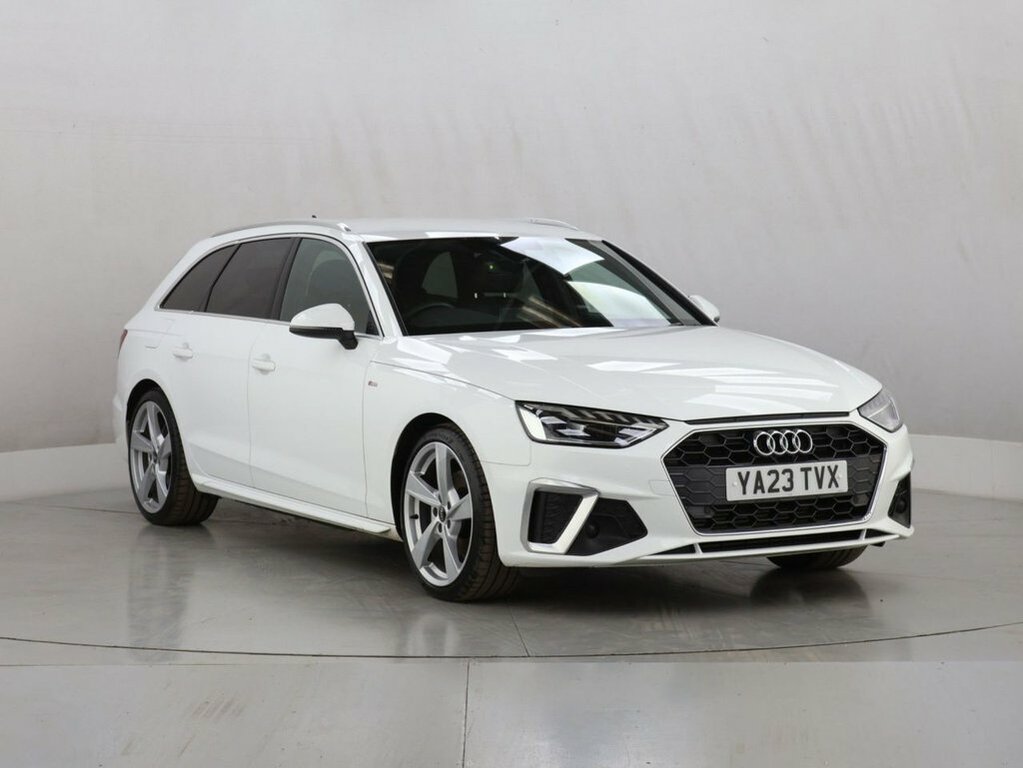 Audi A4 Avant 2L S Line White